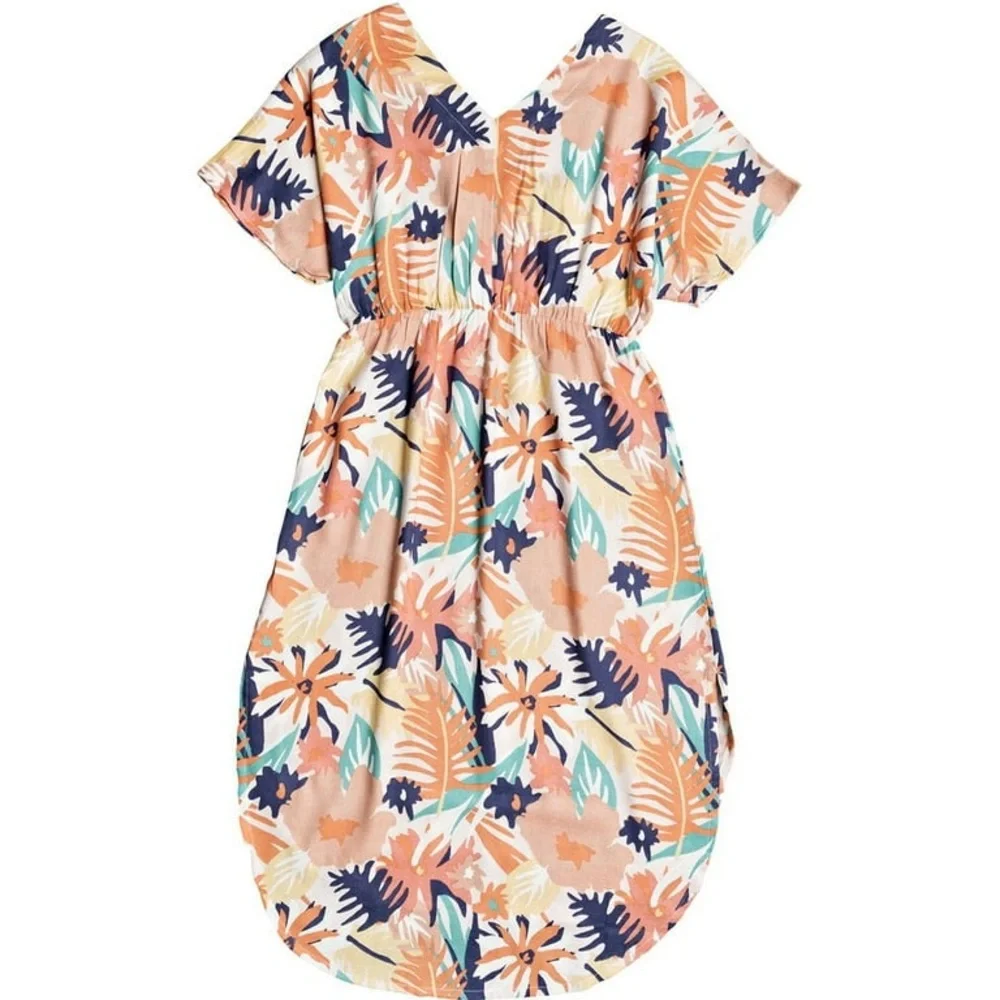 ROXY FLAMINGO SHADES PEACH BLUSH BRIGHT SKIES‎ Sz XSmall